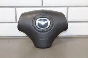 A11a73971435 Mazda 01-05 Miata Oem Left Driver Steering Wheel Airbag With Black Trim