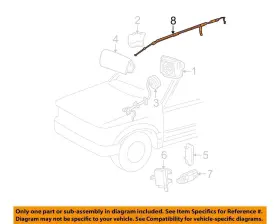 Ef9257kn0b Mazda 2005-2006 Tribute Lh Driver Roof Curtain Airbag Air Bag Oem #3