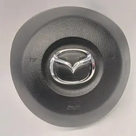 Ft14-ft16 Mazda Gjr957k00 6 Left Driver Steering Wheel Air Bag Black Oem
