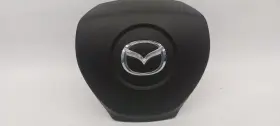 Gs3m57k00b Mazda 6 Left Driver Wheel Air Bag With Cruise Control Black Oem
