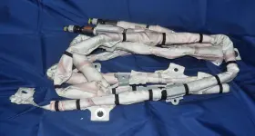 Kd3557kn0d Mazda 2013-2016 Cx-5 Pair Of Left And Right Side Roof Curtain Airbags Oem