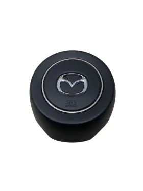 Mazda Kmv7bd5pagl9 2024-2025 Cx-90 Front Left Steering Wheel Srs Air Bag Black With Bezel