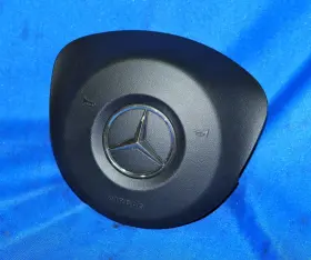 0008601702 Mercedes 2016-2021 C190 R190 Amg Gt Driver Left Steering Wheel Air Bag Oem Nice