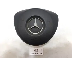 Mercedes-benz 00086015029116 15-21 Oem C300 A205 W205 Left Driver Steering Wheel Airbag Black