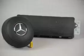 1678604002 Mercedes-benz 20-23 Gle Class Wheel Knee Drivers Side Airbag Set Oem Leather #2