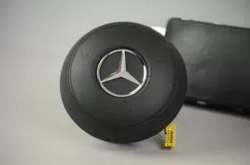 1678604002 Mercedes-benz 20-23 Gle Class Wheel Knee Drivers Side Airbag Set Oem Leather #3