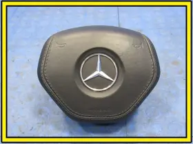 2188600802 Mercedes-benz 12-13 Cls550 Driver Steering Wheel Mounted Airbag Air Bag Black 7860