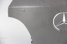 2204600398 Mercedes-benz 00-06 W220 S430 Cl500 S55 Amg Steering Wheel Air Bag Airbag Black Oem #3