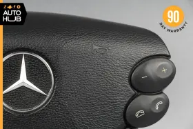 2308202310 Mercedes-benz R230 Sl550 Sl55 Amg Clk500 Steering Wheel Airbag Air Bag Black Oem #2