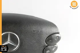 2308600702 Mercedes-benz Mercede W209 Clk500 E350 Sl500 Steering Wheel Airbag Air Bag Black Oem #3
