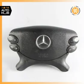 2308600702 Mercedes-benz Mercede W209 Clk500 E350 Sl500 Steering Wheel Airbag Air Bag Black Oem