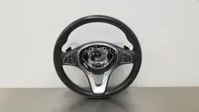 235.mb1217 Mercedes-benz 17 Metris 447 Type Steering Wheel Black Leather