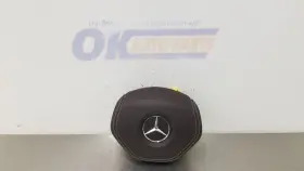 253-67417l Mercedes-benz 15 Sl550 R231 Driver Left Steering Wheel Srs Brown Leather