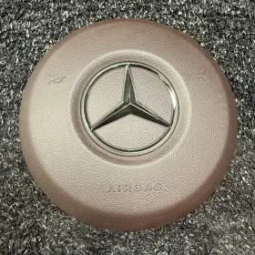 A0008605004 Mercedes Benz Cls Class Steering Wheel Air Bag Airbag Brown 8r23 A0008605004 Mercedes Benz Cls Class Steering Wheel Air Bag Airbag Brown 8r23