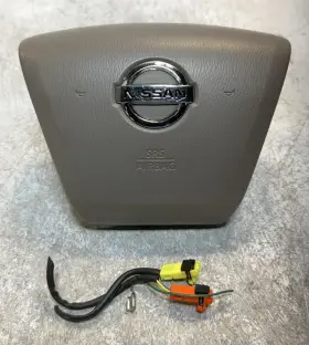 98510-9ge8c Nissan 2013 - 2015 Armada Titan Airbag Driver Steering Wheel 2-pin Brown 98510-9ge8c Nissan 2013 - 2015 Armada Titan Airbag Driver Steering Wheel 2-pin Brown