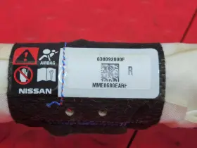 K85p06ma0a Nissan 17-22 Rogue Sport Passenger Side Curtain Air Bag Right Oem #3