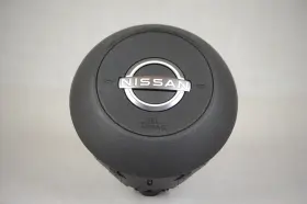 Mm3618 Nissan 2021-2024 Rogue Left Driver Steering Wheel Airbag Black Oem White Emblem #3