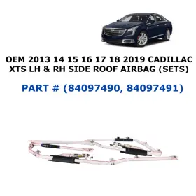 Oem Cadillac Part 84097490 2013 2014 2015 2016 2017 2018 2019 Xts Lh And Rh Side Roof Airbag Sets