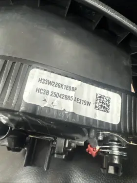 Hc3b-25042b85-ae Oem Ford Part 2017-2024 F-250 F-350 Sd Driver Wheel Airbag Black With 1plug #3
