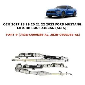 Jr3b-c699d85-al Oem Ford Part 2017 18 19 20 21 22 2023 Mustang Right And Left Side Roof Airbag Set