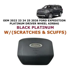 Nl3b-15043b13-de Oem Ford Part 2022 23 24 25 2026 Expedition Platinum Driver Wheel Airbag Black Nl3b-15043b13-de Oem Ford Part 2022 23 24 25 2026 Expedition Platinum Driver Wheel Airbag Black