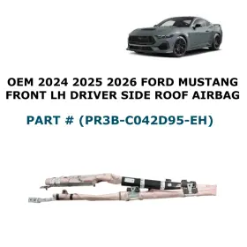 Oem Ford Part Pr3b-c042d95-eh 2024 25 2026 Mustang Left Side Roof Airbag