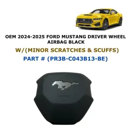 Pr3b-c043b13-be Oem Ford Part 2024-2025 Mustang Driver Wheel Airbag Black