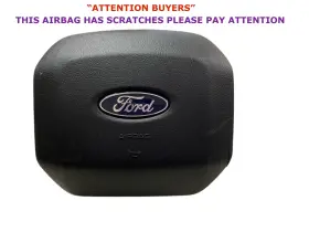 Rl3b-15043b13-ac Oem Ford Part 2021 2022 2023 F-150 Driver Wheel Airbag Black
