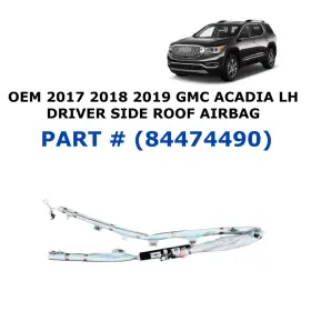 84414490 Oem Gmc Part 2017 2018 2019 Acadia Left Side Roof Airbag