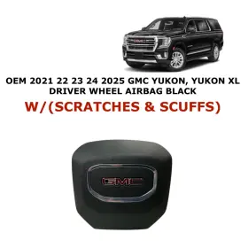 85021808 Oem Gmc Part 2021 2022 2023 2024 2025 Yukon Driver Wheel Airbag Black