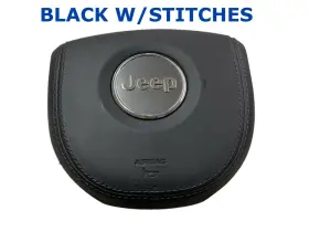 5xj121c5ak Oem Jeep Part 2019 2020 2021 Grand Cherokee Driver Wheel Airbag With Stitches Black