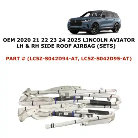 Lc5z-s042d94-at Oem Lincoln Part 2020 2021 2022 2023 2024 2025 Aviator Lh And Rh Side Roof Airbag Sets