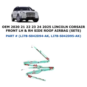 Lj7b-s042d94-ak Oem Lincoln Part 2020 2021 2022 2023 2024 2025 Corsair Lh And Rh Side Roof Airbag Sets