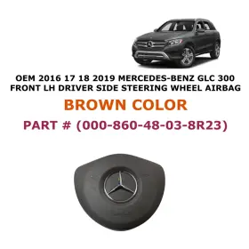 000-860-48-03-8r23 Oem Mercedes-benz Part 2016 17 18 2019 Glc 300 Driver Wheel Airbag 000 860 48 03 8r23