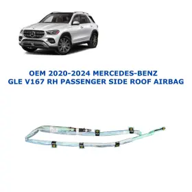 167-860-32-01 Oem Mercedes-benz Part 2020 21 22 23 2024 Gle V167 Right Side Roof Airbag