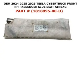 Oem Tesla Part 1818895-00-d 2024 2025 2026 Cybertruck Front Right Side Seat Airbag