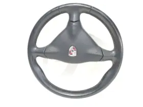 235.po1s02 Porsche 2002 Boxster Oem Steering Wheel Black Sport With Airbag