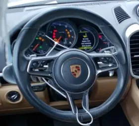 253-68094 Porsche 2015-2018 Cayenne Lh Driver Steering Wheel Airbag Oem
