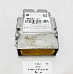 7p0959655e Porsche 15-18 Oem Cayenne Turbo 958 Air Bag Srs Safety Control Module Unit
