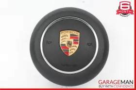 7p5880201b Porsche 15-18 Cayenne 958 Steering Wheel Air Bag Airbag Black Oem 7p5880201b Porsche 15-18 Cayenne 958 Steering Wheel Air Bag Airbag Black Oem