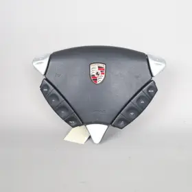 Porsche 955803079345z3 2006-2010 Cayenne Left Driver Leather Steering Wheel Airbag Oem