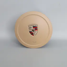 Porsche 958803074005q0 2011-2014 Cayenne Steering Wheel Airbag Leatherette Beige