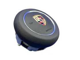 982880201d Porsche 2017-2019 Cayman 718 Left Driver Steering Wheel Airbag Srs Assembly 982880201d Porsche 2017-2019 Cayman 718 Left Driver Steering Wheel Airbag Srs Assembly