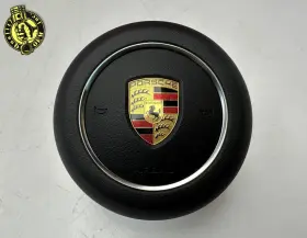 9y0880201 Porsche 2019-2023 Cayenne Front Left Driver Steering Wheel Airbag Black Oem 9k