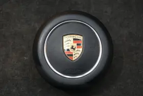 Porsche 9y0880201am Front Driver Steering Wheel Airbag Black Cayenne Gts 2019-23