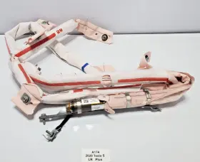 1005262-00-h Tesla 12-20 Oem Model S Front Right Passenger Side Top Roof Head Airbag Curtain