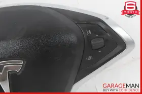 103677800 Tesla 12-20 Model S Steering Wheel Airbag Air Bag Black Oem #3