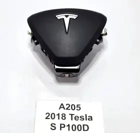 1456163-31-a Tesla 12-20 Oem Model S X Front Driver Steering Wheel Assembly Restraint Airbag