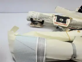 A1668600602 Tesla 12-15 Oem Mercedes W166 Ml63 Amg Right Passenger Roof Curtain Air Bag Airbag #3