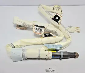 A1668600602 Tesla 12-15 Oem Mercedes W166 Ml63 Amg Right Passenger Roof Curtain Air Bag Airbag